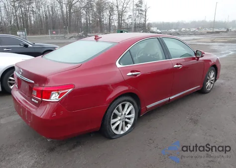 2010 Lexus Es 350 z USA, uszkodzony, nr VIN JTHBK1EG9A2364257